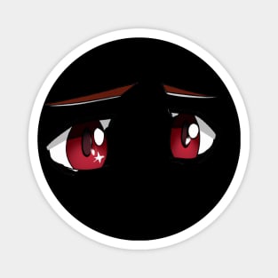 Anime Eyes - Sad Red eyes Magnet